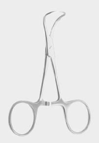 Затискач БАКХАУСА (BACKHAUS) для операційної білизни, 8 см (cm). Бренд: Zepf (Зепф)